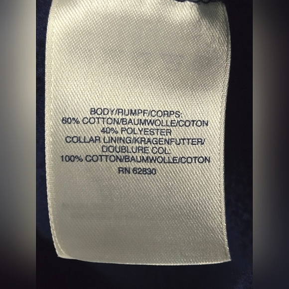 Boy's Land's End Quarter Zip Pullover Sweater, Size Medium 10/12 - Picture 4 of 4